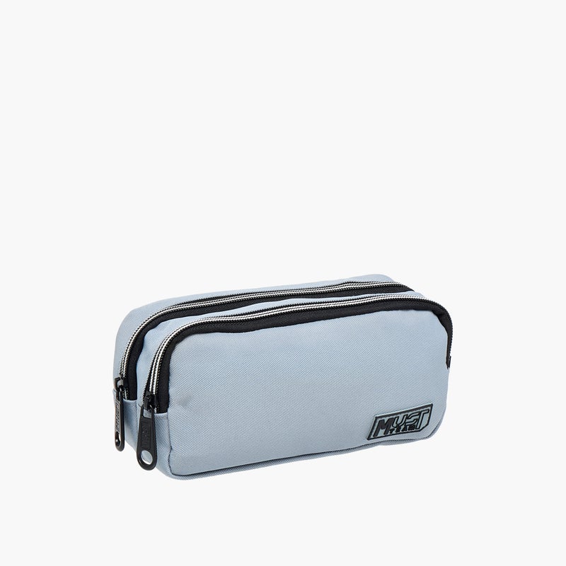 Must Solid Pencil Pouch in Light Blue for Kids - Image 2